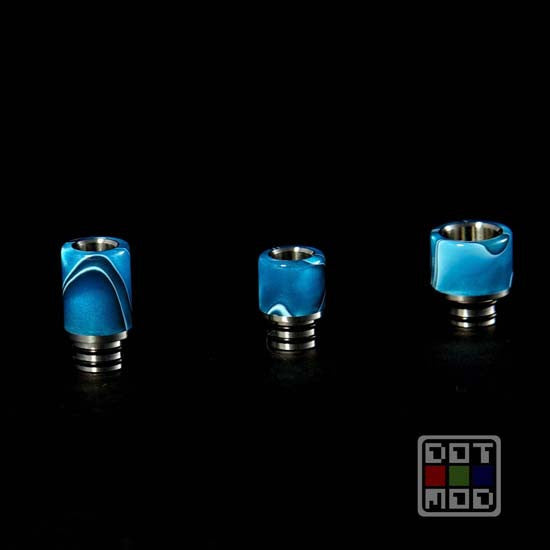 Drip Tip by Vince - Swirled light blue