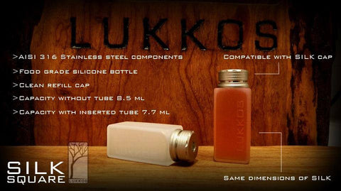 Lukkos Silk Square Bottle