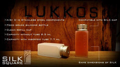 Lukkos Silk Square Bottle